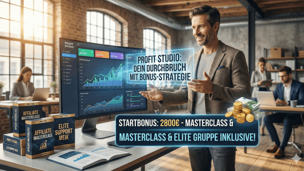 Warum „Profit Studio“ und strategisches Bonus-Marketing alles verändern