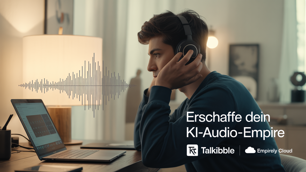 Der ultimative Testbericht: Wie Du mit Talkibble und der Empirely Cloud von Adeel Chowdhry Dein eigenes KI-Audio-Empire erschaffst – sogar auf Deutsch!