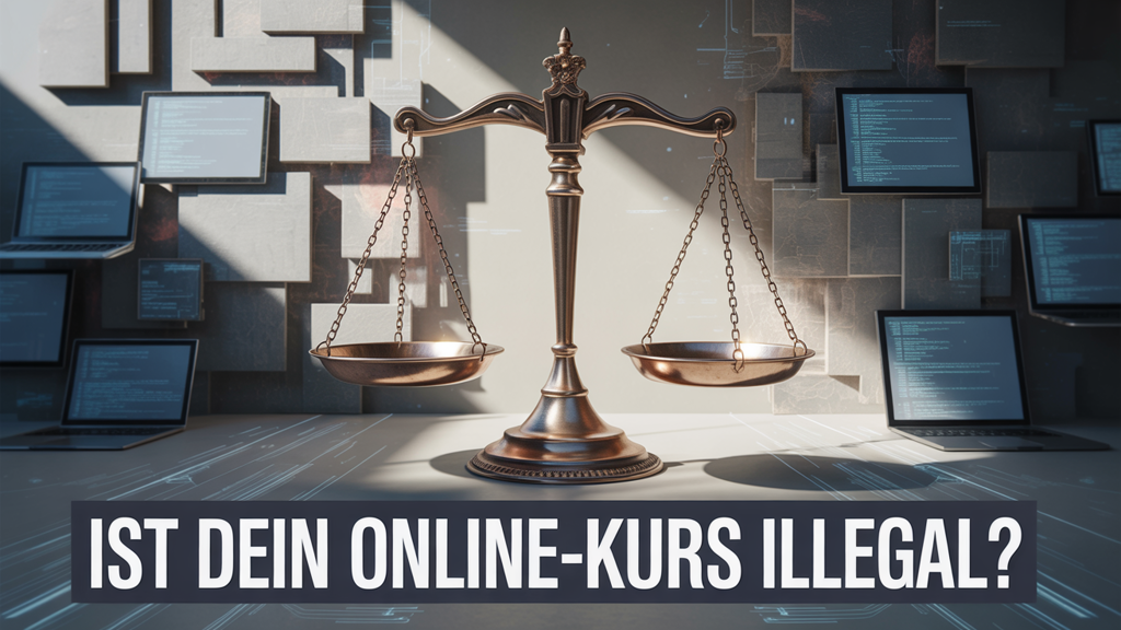Dein Online-Kurs? Illegal?