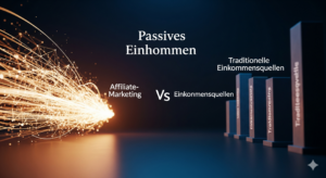 Affiliate-Marketing im Vergleich zu anderen Einkommensquellen