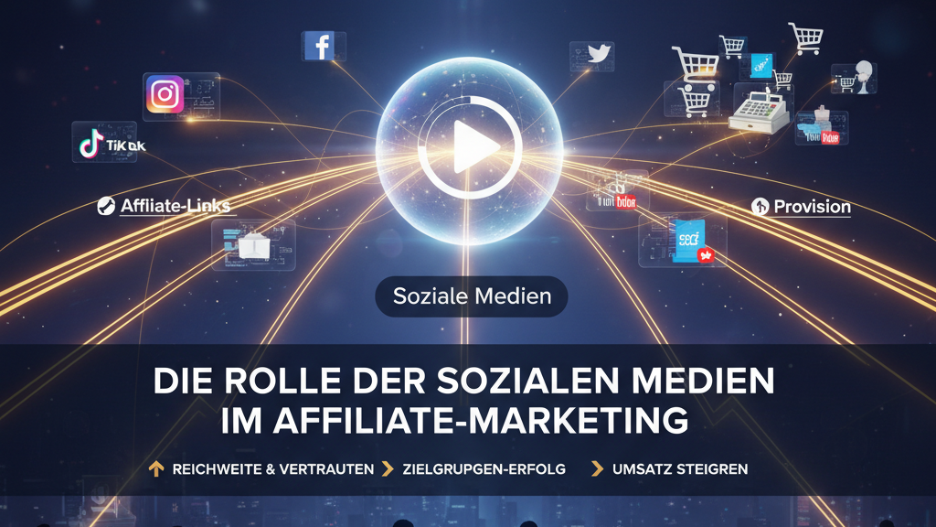 Die Rolle der sozialen Medien im Affiliate-Marketing