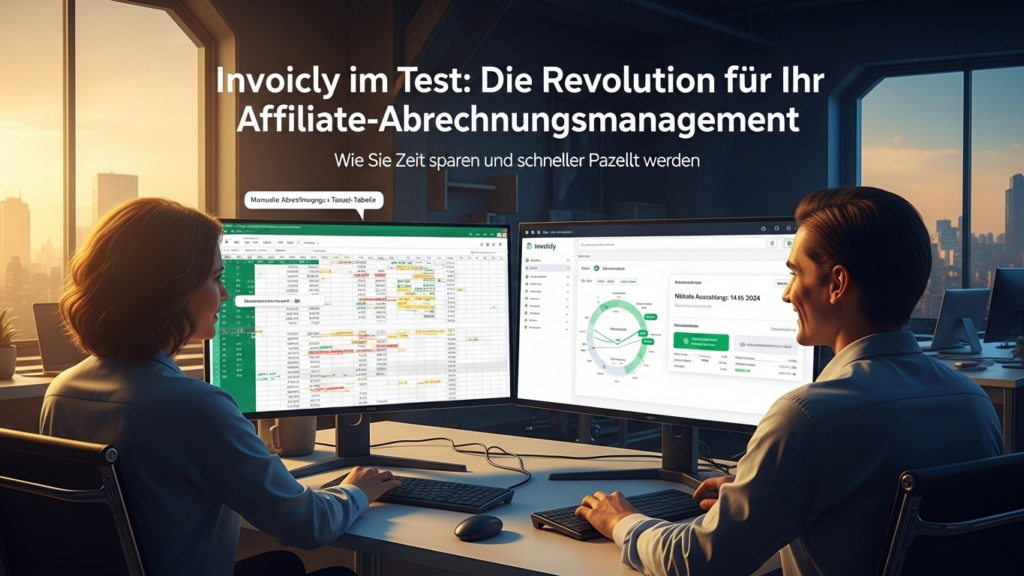 Invoicly im Test: Die Revolution für Ihr Affiliate-Abrechnungsmanagement – Wie Sie Zeit sparen und schneller bezahlt werden