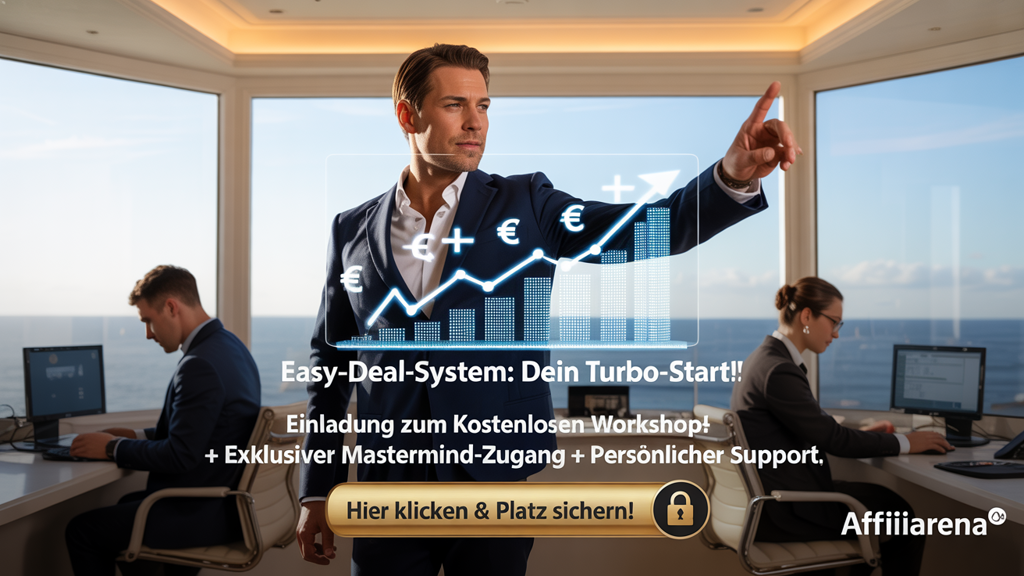 Easy-Deal-System Anwendungsbericht: So machen Sie Standard-Produkte EINZIGARTIG und heben sich von der Affiliate-Masse ab – Ihr Unfairer Vorteil!