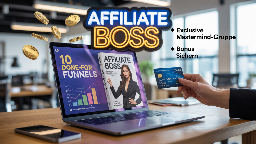 Affiliate Boss von Sabrina Pedro: Der detaillierte Test – Ihr Turbo für passives Einkommen 2025? Halloween Special Preis