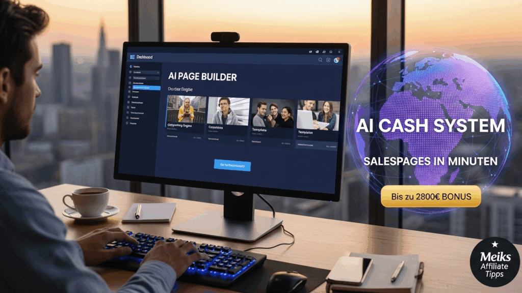 AI Cash Page System im Test (2025): Revolutioniert DIESE KI das Affiliate Marketing? Meine ehrlichen Erfahrungen & exklusiver €2800 Bonus