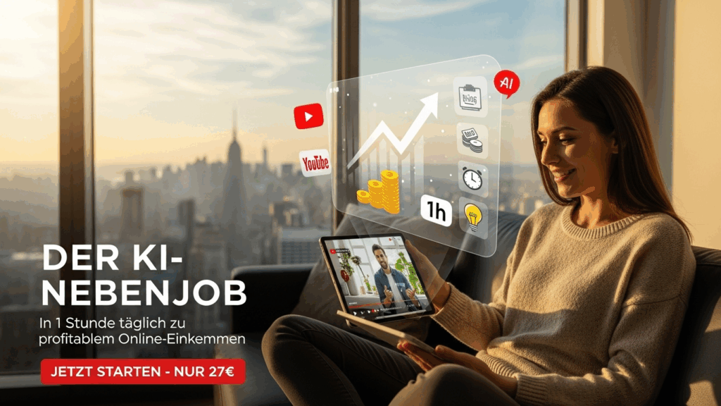 Der KI-Nebenjob im Test: Mit ChatGPT in 1 Stunde pro Tag zum profitablen Online-Business? Meine ehrliche Erfahrung