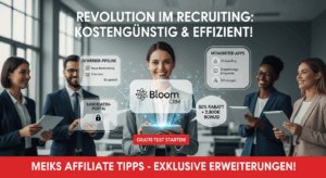 Vergessen Sie teure Bewerbermanagement-Software! Wie Bloom CRM Ihr Recruiting revolutioniert – Kostengünstig, Effizient und mit unserem 2.800€ Bonus (50% Rabatt exklusiv über uns!)
