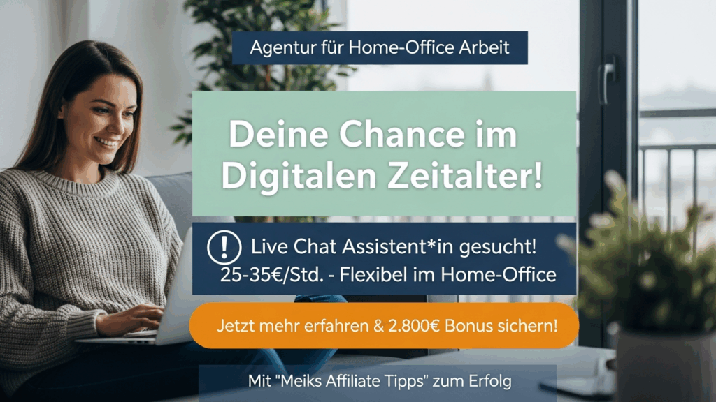 Der stille Aufstieg: Warum der Chat Assistent im Home-Office der neue Traumjob ist – und wie Du ihn bekommst