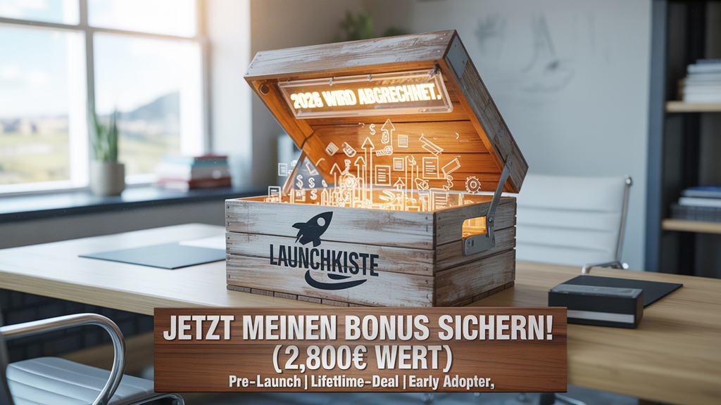 2026 wird abgerechnet: Warum die Launchkiste™ das System ist, das deine Einnahmen für immer verändert