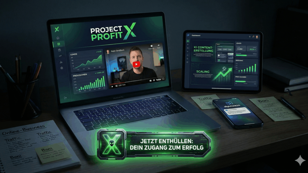 Endlich Durchblick im Online-Dschungel: Meine unverblümte Erfahrung mit "Project Profit X" von Ralph Sendlbeck