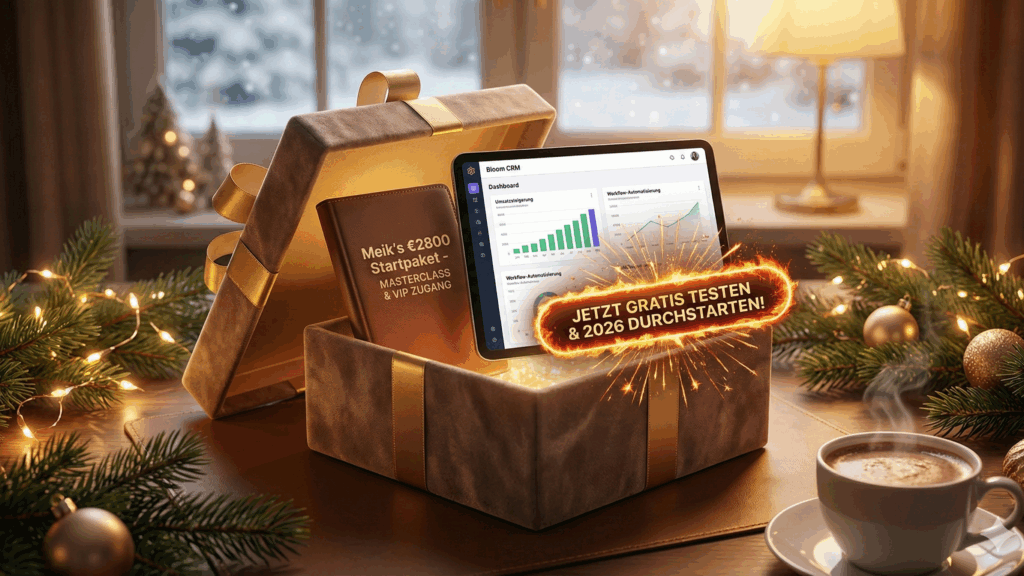 Das größte Geschenk an dein Business: Warum Bloom CRM dein Ticket für den Durchbruch 2026 ist