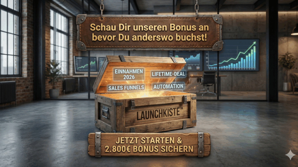 Heute startet die Launchkiste