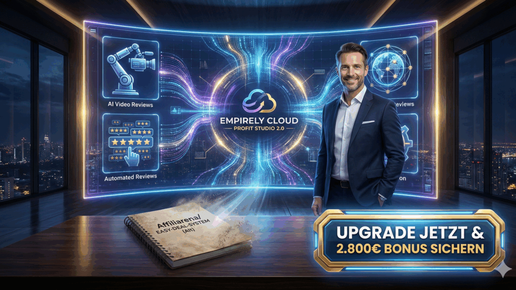 Revolution im Affiliate Marketing: Warum das EASY-DEAL-SYSTEM im PROFIT STUDIO 2.0 (Empirely Cloud) aufgeht