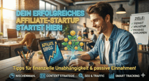 erfolgreiches Affiliate-Marketing-Startup