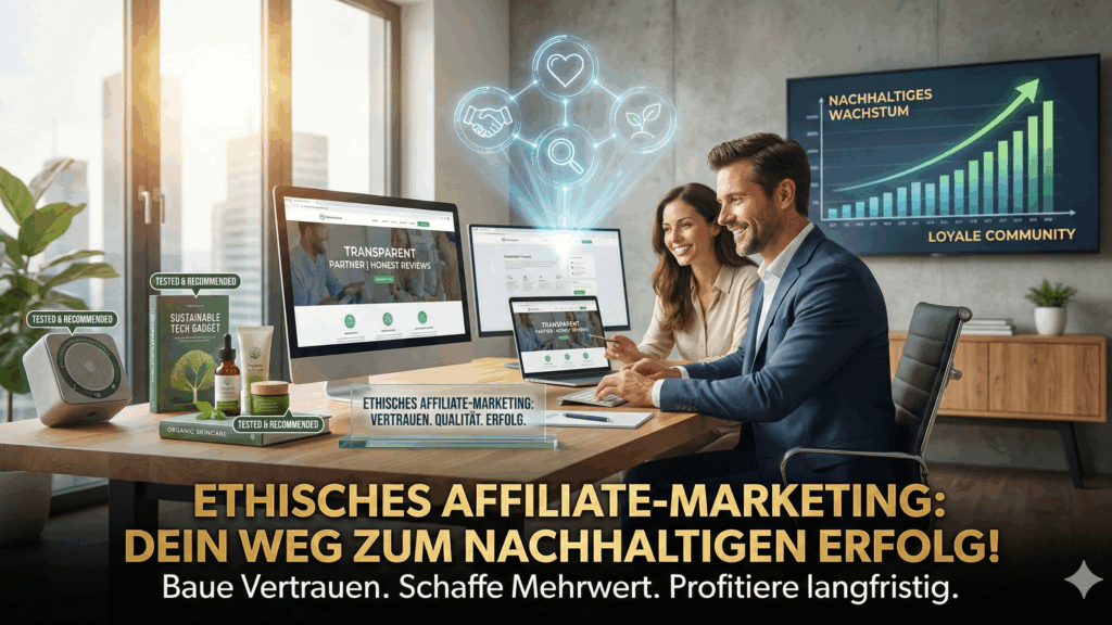 Tipps für ein ethisches Affiliate-Marketing-Geschäft