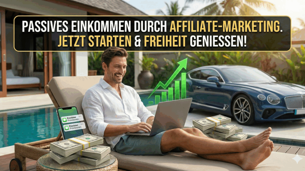 durch Affiliate-Marketing ein passives Einkommen