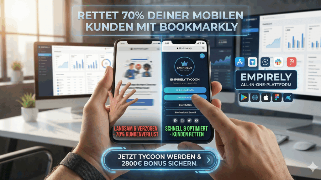 Bookmarkly der ultimative Link in Bio Creator