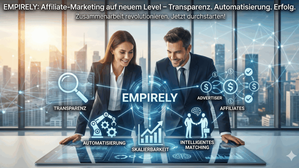 Wie Empirely die Zusammenarbeit im Affiliate-Marketing fördert - Meiks Affiliate Tipps Die Fokussierung auf Transparenz, Automatisierung und kontinuierlich